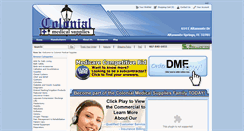 Desktop Screenshot of colonialmed.com